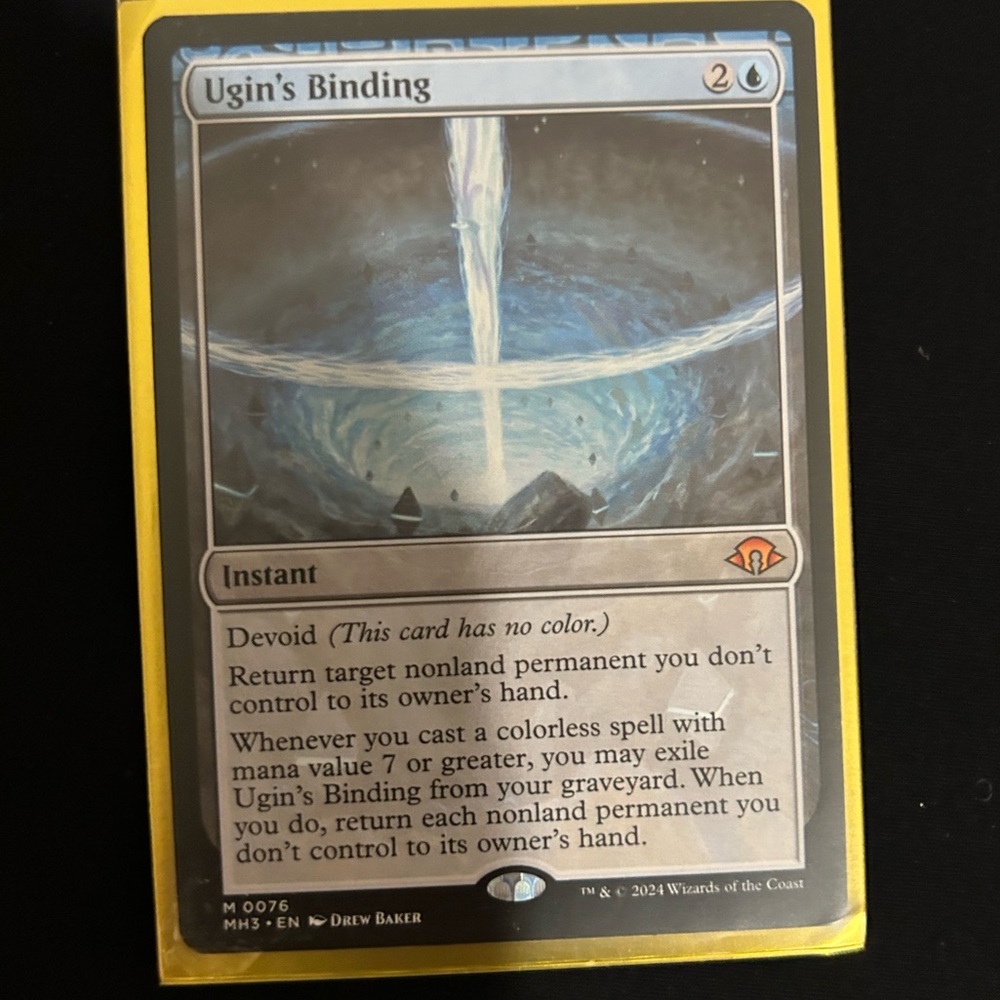 Ugin's Binding Mythic Rare Instant Magic Card